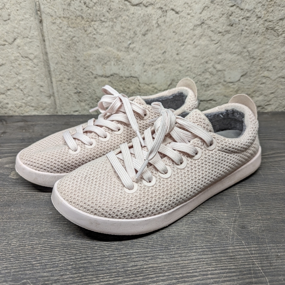 Allbirds Womens Tree Piper Pink Fashion Sneaker Size 7 Comfort Shoe Breathable - Picture 3 of 7